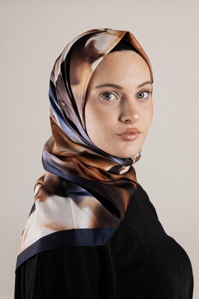 Akel ФРАНЦУЗЬКИЙ ШОВКОВИЙ ШАРФ З ВИШИВКОЮ ВИШИВКА-1