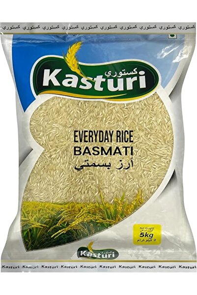 Kasturi Everyday Basmati Rice 5 kg - Premium Quality White Rice for Daily Culinary, Biryani Rice,
