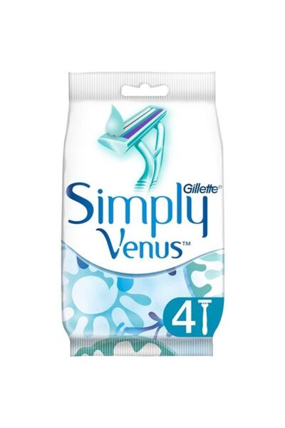 Venüs Simply Venus 2 Kullan At Kadın Tıraş Bıçağı 4lü