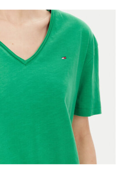 Tommy Hilfiger Γυναικείο T-Shirt WW0WW43901 Πολύχρωμο