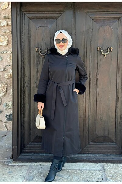 KAREN Kolları Kürklü Manto T351