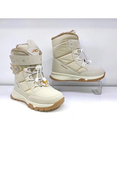 Marka N'drops Kürklü Kaydırmaz Kauçuk Tabanlı Çocuk Botu