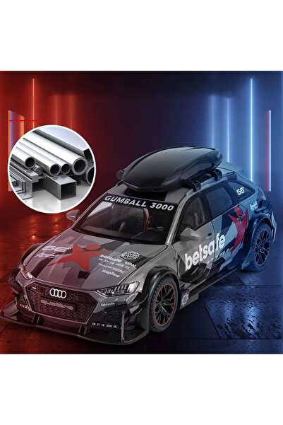scntoys Audi Rs6 Car Station Wagon 1:24 Diecast Metal Model Car Collectible Car Modified