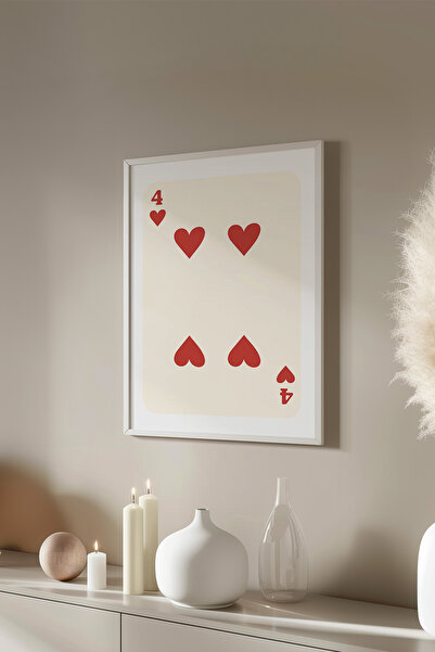 Basquiart Poster cu ramă albă din seria Lucky You, decor de perete nr:73