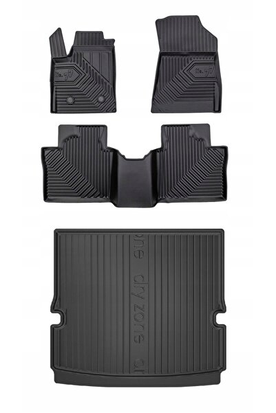 Other SET 77 Covorașe și preșuri din cauciuc Renault Espace 6 din 2023- 7 loc...