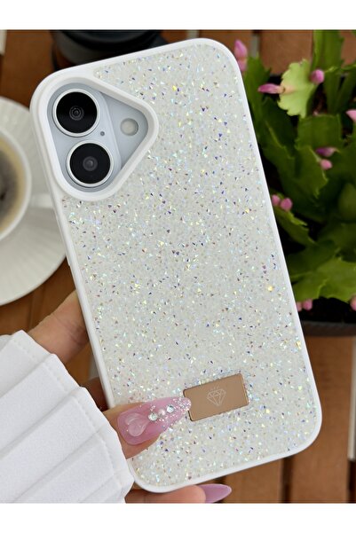 Go Aksesuar Iphone 17 Uyumlu Elmas Tasarımlı Taşlı Işıltılı Parlak Pırlanta K...