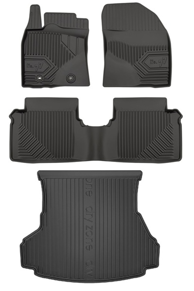 Other SET 77 Covorașe și preșuri Toyota Avensis 3 Sedan 2009-2018