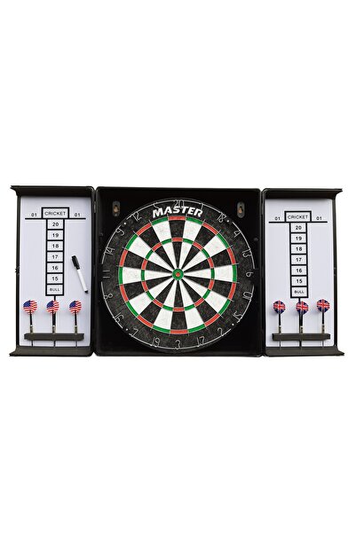 Other Aluminum Cabinet with MASTER Dartboard and Darts