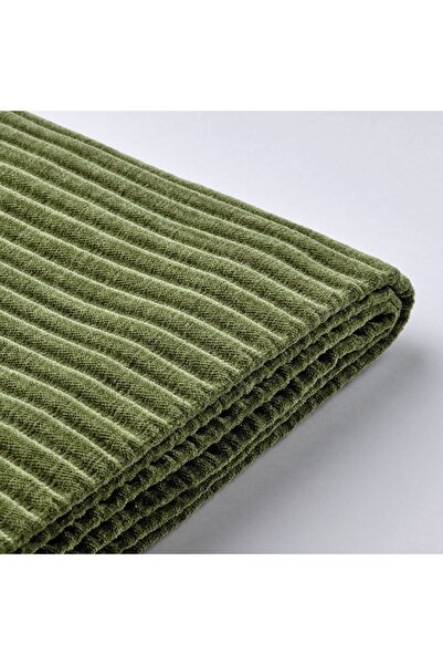 hobiurun Uzanma koltuğu kılıfı, samsala koyu sarı-yeşil, sol