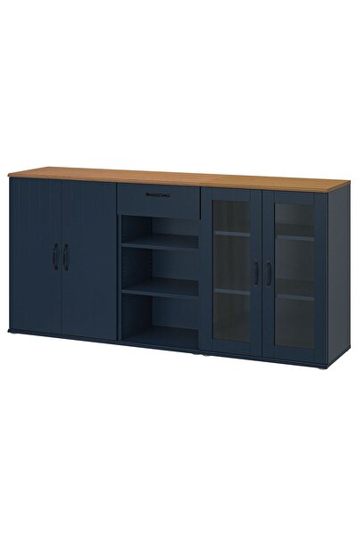 hobiurun Konsol, mavi-siyah, 190x90 cm