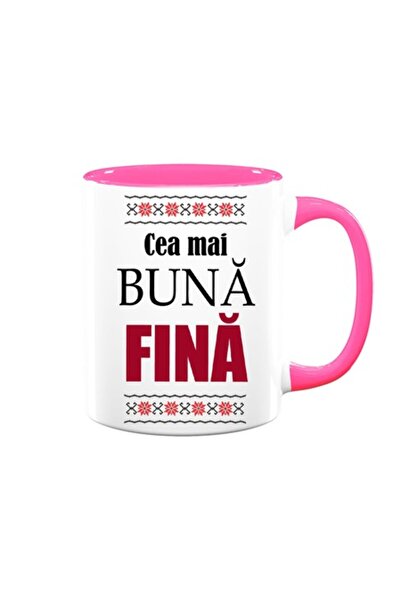 OEM Cană personalizată pentru fină cu mesajul: „Cea mai bună fină”, motive tr...