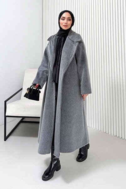 Melike Tatar Καστανόχρωμο παλτό 32-2503