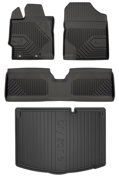 Other SET 77 Covorașe și preșuri Toyota Yaris 3 Hatchback 2011-2020 5 uși