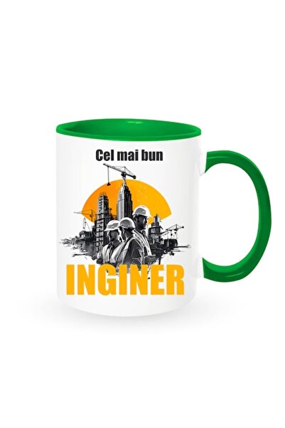 OEM Cană personalizată pentru inginer cu mesajul „Cel mai bun inginer”, Model...