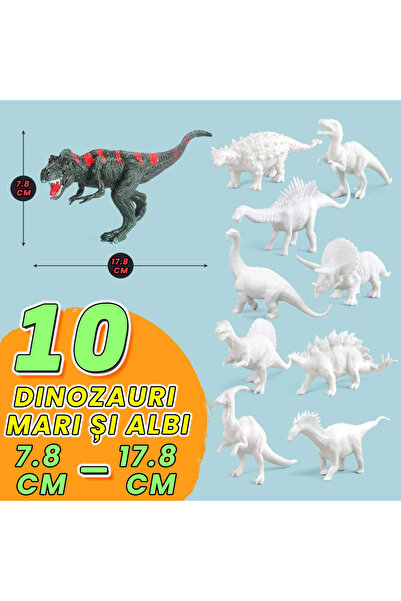 Pitikot Pitikot® 10 Dinosaur Coloring Painting Set