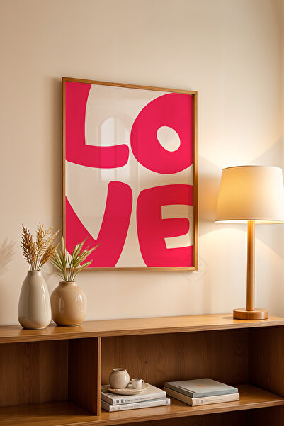 Basquiart Σειρά Lucky You, Ξύλινη Αφίσα με Πλαίσιο, Διακοσμητικό Τοίχου Αρ.:86