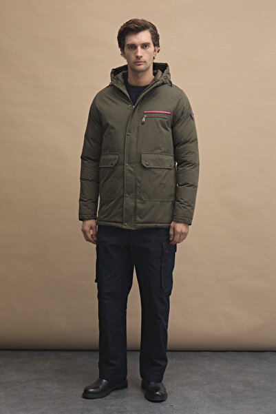 AJ 81 Kapüşonlu Basic Kaban