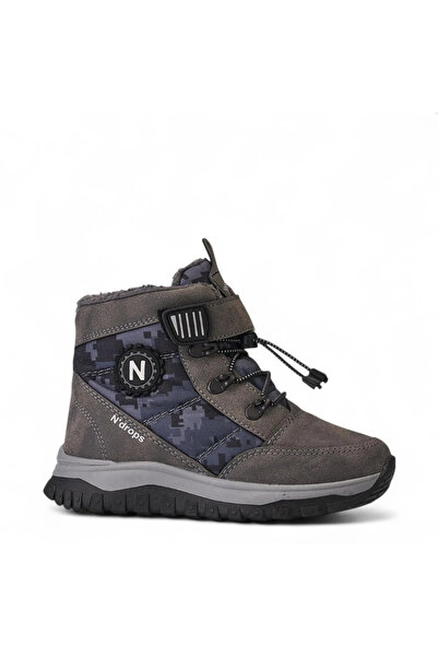 Cozi company Boys' Boots with Fur Inside, Non-Slip Sole, Water Resistant Children's Boots