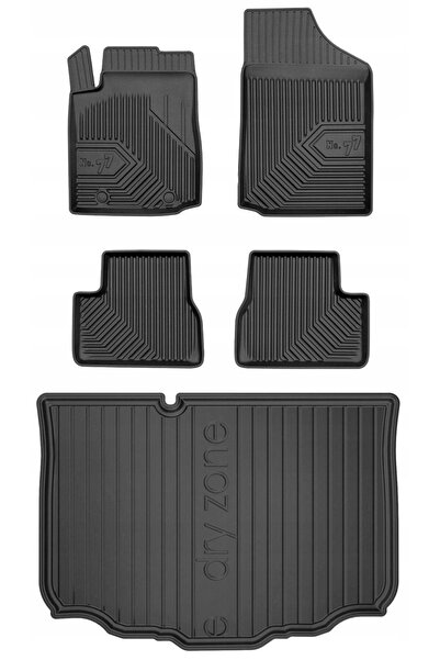 Other SET 77 Covorașe și preșuri din cauciuc Citroen C3 1 Hatchback 2002-2009