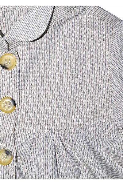 Ozmoz By Mukadder Özden 100% Cotton Classic Cut Fat Green Spring Baby Girl Dress