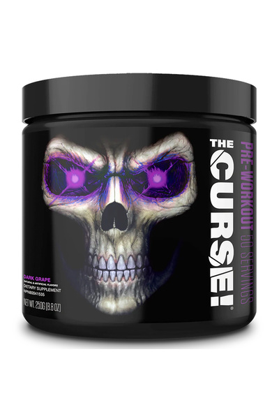 JNX Sports The Curse, Dark Grape, 50 Servings, Enhances Strength & Endurance, Energy Booster