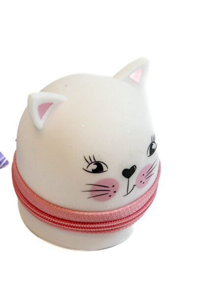Strigo Cat expandable silicone pencil case, SSC498