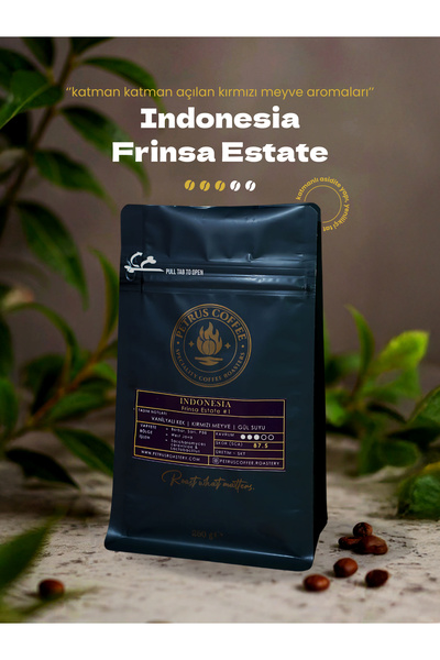 Petrus Coffee Roastery Indonesia Frinsa Estate Filtre Kahve 250 g – Vanilyalı...
