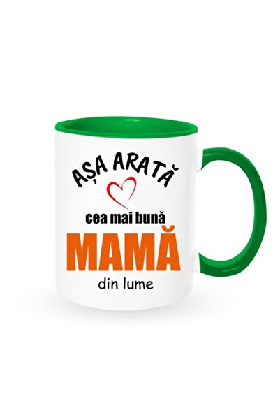 OEM Cană personalizată pentru mamă cu mesajul: „Așa arată cea mai bună mamă d...