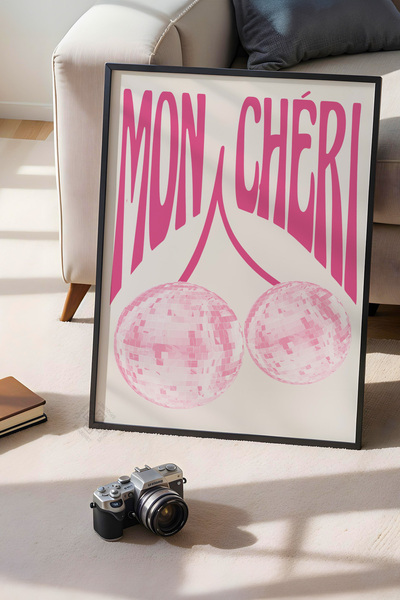 Basquiart Poster cu ramă neagră din seria Lucky You, decor de perete nr:47