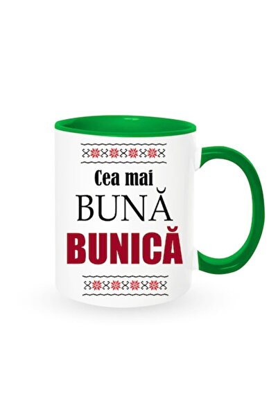 OEM Cană personalizată pentru bunică cu mesajul: „Cea mai bună bunică”, motiv...