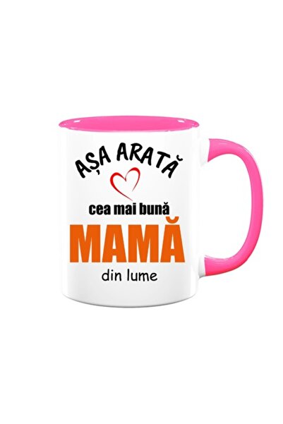 OEM Cană personalizată pentru mamă cu mesajul: „Așa arată cea mai bună mamă d...