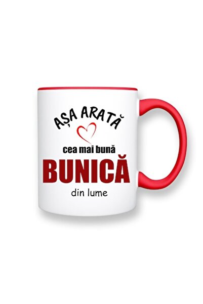OEM Cană personalizată pentru bunică cu mesajul: „Așa arată cea mai bună buni...