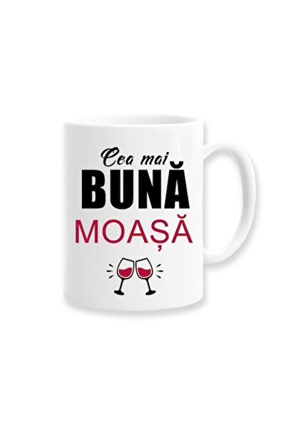 OEM Cană personalizată pentru moașă cu mesajul: „Cea mai bună moașă”, model d...