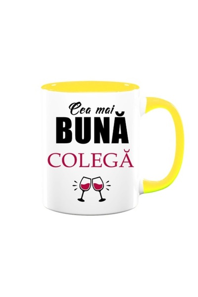 OEM Cană personalizată pentru coleg, mesaj „Cel mai bun coleg”, Betaprint, al...