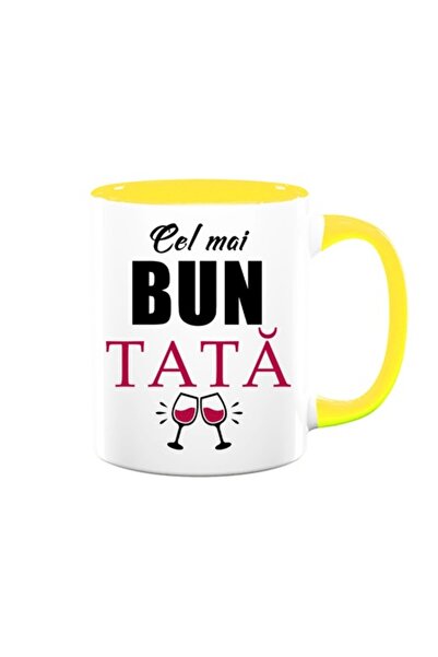 OEM Cană personalizată pentru tată cu mesajul „Cel mai bun tată”, model din s...