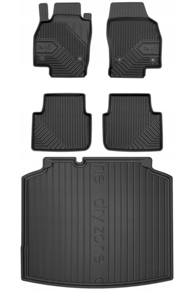 Other SET 77 Covorașe și preș Skoda Scala Hatchback din 2019-