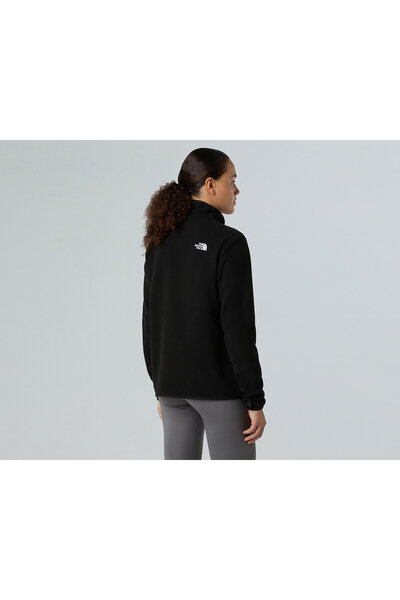 THE NORTH FACE W Glacier Fleece Jacket Kadın Outdoor Polar Ceket NF0A8D2FJK31 Siyah