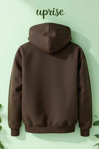 Vordevia Φούτερ Lades El με τύπωμα Cotton 3 Thread O oversized