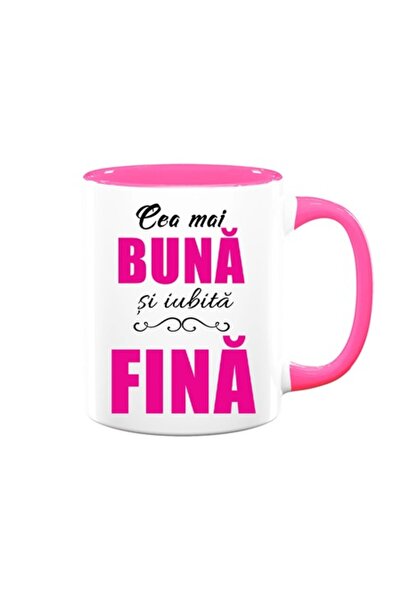 OEM Cană personalizată pentru fină cu mesajul: „Cea mai bună și iubită fină”,...