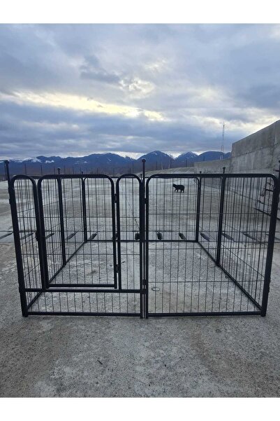 Martin Velo Sport Tarc pentru caini, 8 elemente, 68 x 80 cm, metal, Negru, large 32