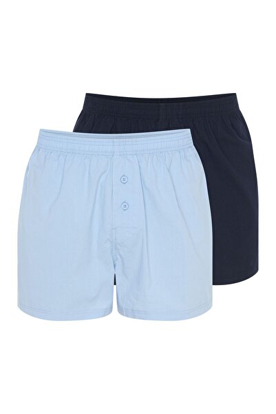 ESOTIQ HOMME Loose Men's Boxer Briefs Shorts 2-Pack Underwear Relaxed Fit 100% Cotton | Alias