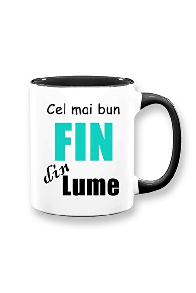 OEM Cană personalizată pentru fin cu mesajul: „Cel mai bun fin din lume”, Mod...