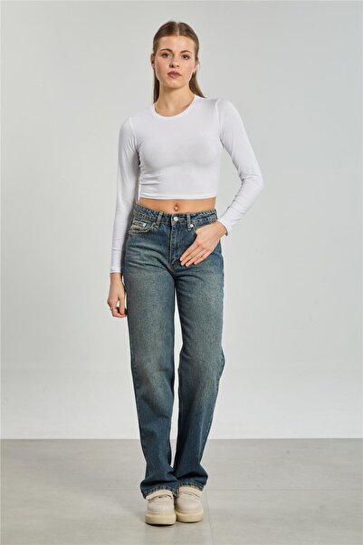 BARRELS AND OIL Women's Long Sleeve Bodysuit - White