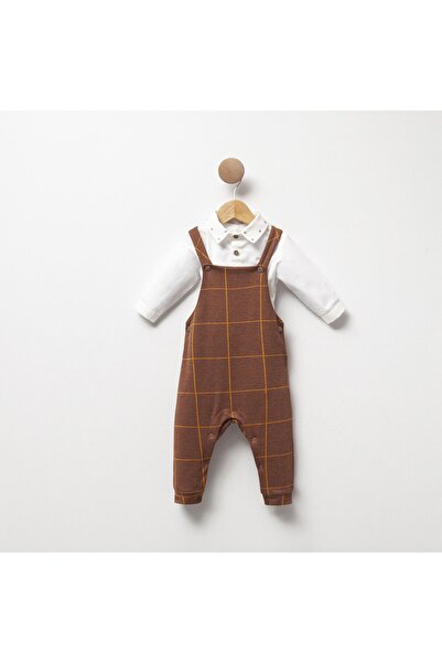 Cassiope Deer Baby Boy Shirted Salopet