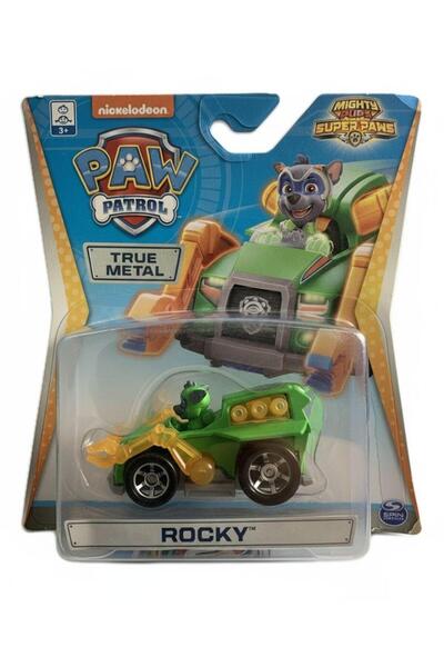 Spinmaster Paw Patrol Rocky Metal Model with Tables
