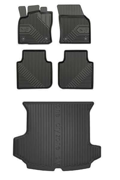 Other SET 77 Covorașe și preș Skoda Kodiaq 1 2016-2024 7 locuri cu zwb
