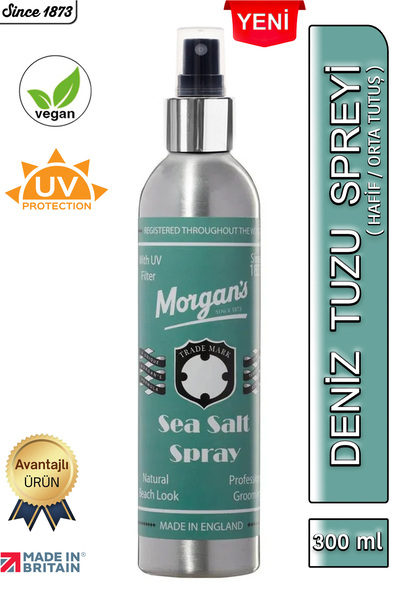 Morgan's Pomade Sea Salt Spray - Deniz Tuzu Spreyi 300 ml