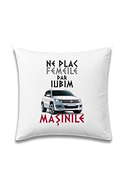 OEM Pernă personalizată pentru entuziaști cu mesajul: „Ne plac femeile, dar i...