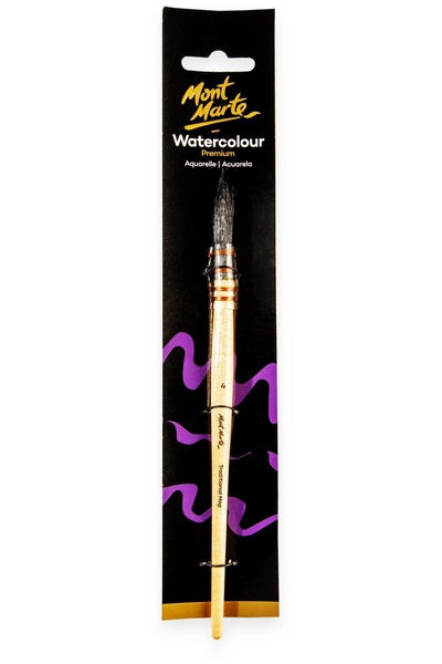 Mont Marte MM Sanatçı Suluboya Fırçası Geleneksel Mop 4