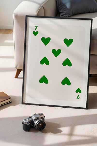 Basquiart Poster cu ramă neagră din seria Lucky You, decor de perete nr:144